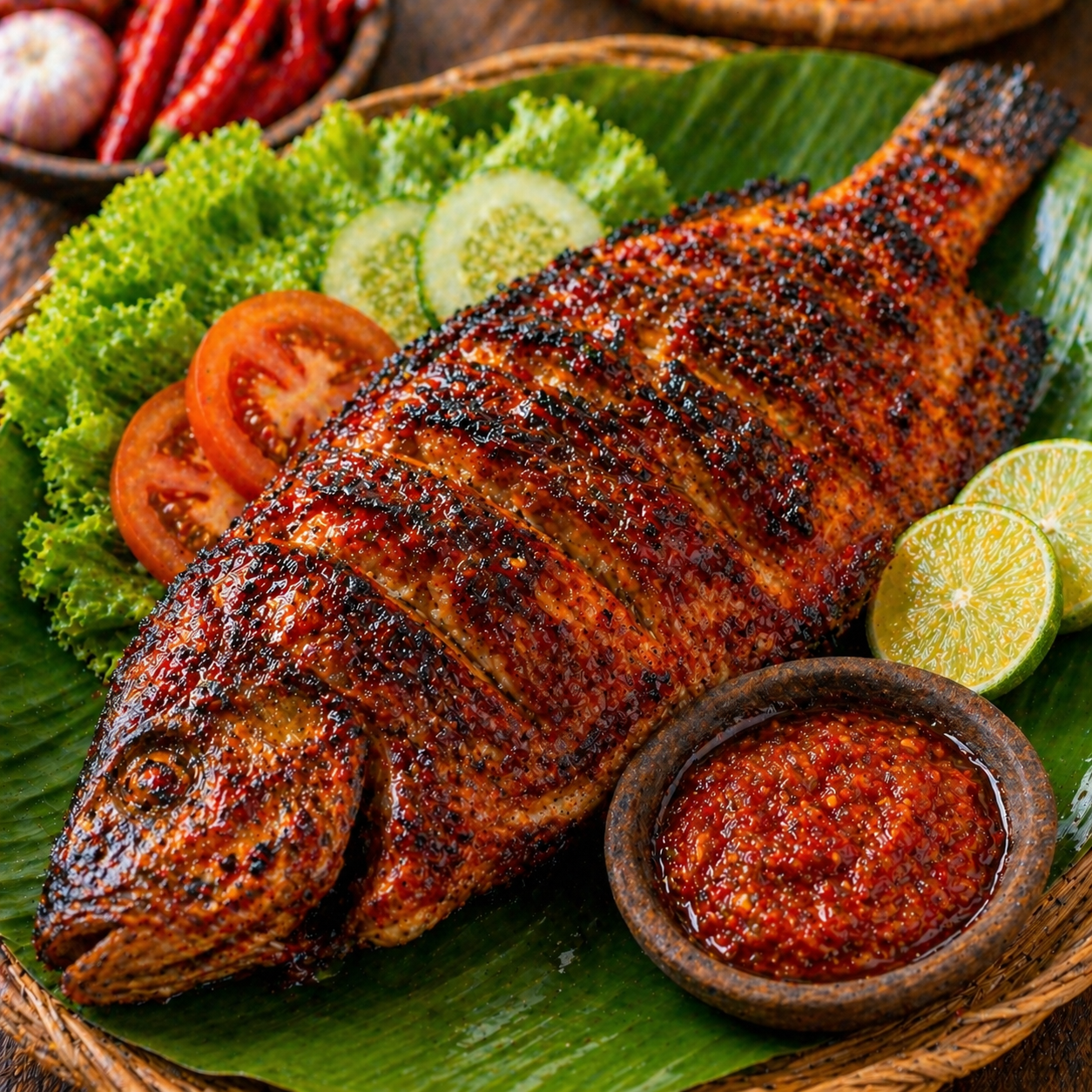 Ikan Bakar Special 3 Nyonya Kedai Tiga Nyonya